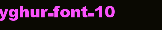 New-Uyghur-Font-10.ttf