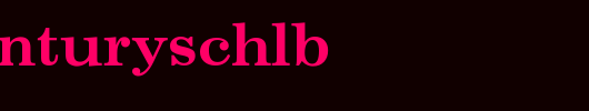 NewCenturySchlb.ttf