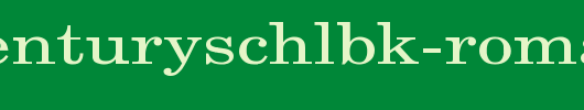 NewCenturySchlbk-Roman-Wd.ttf