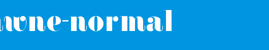 NewDawne-Normal.ttf