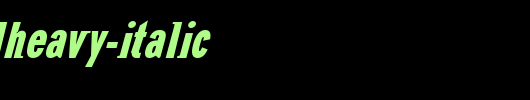 NewGlobalHeavy-Italic.ttf