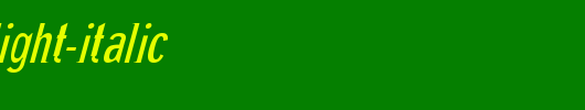 NewGlobalLight-Italic.ttf
