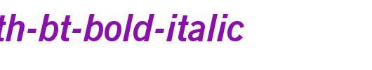 NewsGoth-BT-Bold-Italic.ttf