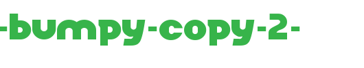 Nickel-Bumpy-copy-2-.ttf