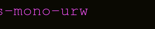 Nimbus-Mono-URW.ttf