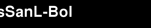 NimbusSanL-Bol_英文字体