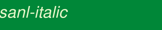 NimbusSanL-Italic.ttf