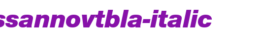 NimbusSanNovTBla-Italic.ttf