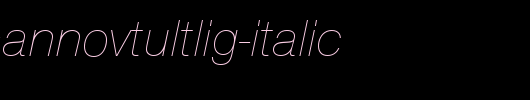 NimbusSanNovTUltLig-Italic.ttf