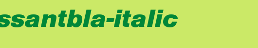 NimbusSanTBla-Italic.ttf