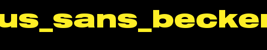 Nimbus_Sans_Becker_DBlaExt.ttf