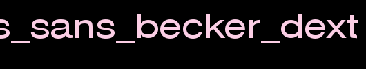 Nimbus_Sans_Becker_DExt.ttf