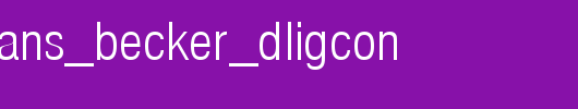 Nimbus_Sans_Becker_DLigCon.ttf