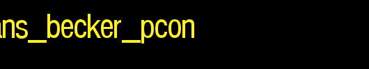 Nimbus_Sans_Becker_PCon.ttf