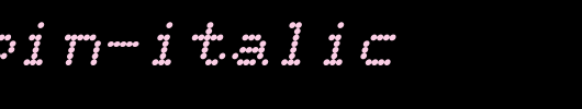 Ninepin-Italic.ttf