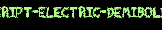 Ninjascript-Electric-DemiBold.ttf