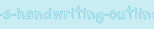 NipCen-s-Handwriting-Outline.ttf