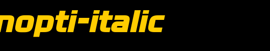NissanOpti-Italic.ttf