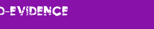 No-Hard-Evidence.ttf