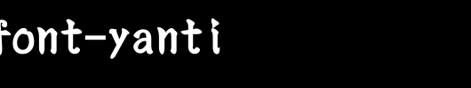 Nokia-Font-YanTi.ttf