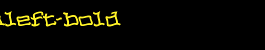 NopainLeft-Bold.ttf