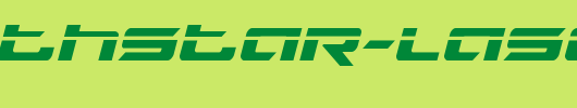 Northstar-Laser-Italic.ttf