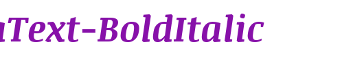 NoticiaText-BoldItalic_英文字体