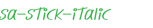 Novedosa-Stick-Italic.ttf
