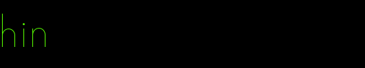 Now-Thin_英文字体