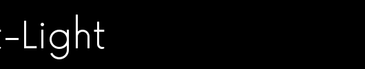 NowAlt-Light_英文字体