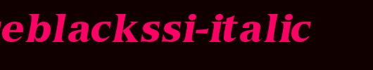 NuanceBlackSSi-Italic.ttf