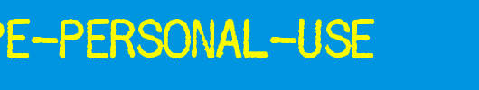 OLDTYPE-PERSONAL-USE_英文字体