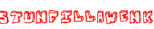 OPN-StunFillaWenkay.ttf英文字体下载