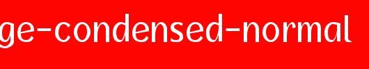 Oak-Ridge-Condensed-Normal.ttf英文字体下载