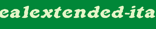 OatmealExtended-Italic.ttf英文字体下载