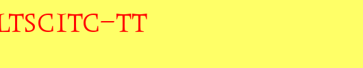 ObeliskLtSCITC-TT.ttf英文字体下载