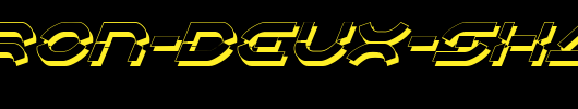 Oberon-Deux-Shadow-Italic.ttf英文字体下载