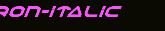 Oberon-Italic.ttf英文字体下载