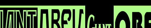 ObeyGiantPosterCondensed.ttf英文字体下载