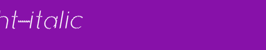 Ocie-Light-Italic.otf英文字体下载