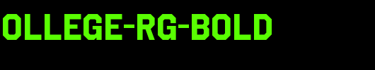 Octin-College-Rg-Bold.ttf英文字体下载