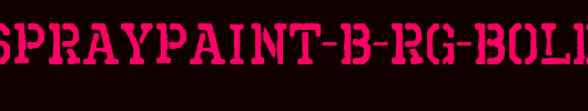 Octin-Spraypaint-B-Rg-Bold.ttf英文字体下载
