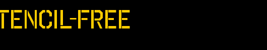 Octin-Stencil-Free.ttf英文字体下载