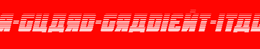 October-Guard-Gradient-Italic.ttf英文字体下载