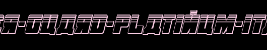 October-Guard-Platinum-Italic.ttf英文字体下载
