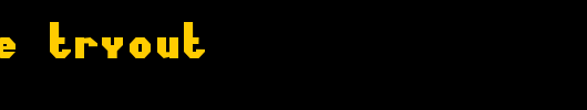 Octogone-Tryout.ttf英文字体下载