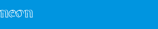 Odense-Neon.ttf英文字体下载