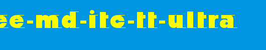 Odyssee-Md-ITC-TT-Ultra.ttf英文字体下载
