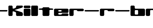 Off-Kilter-R-BRK-.ttf英文字体下载