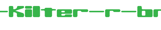 Off-Kilter-R-BRK.ttf英文字体下载